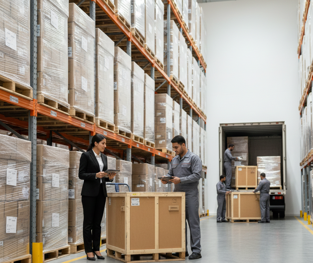 4. الخدمات اللوجستية والشحن 4. الخدمات اللوجستية والشحن